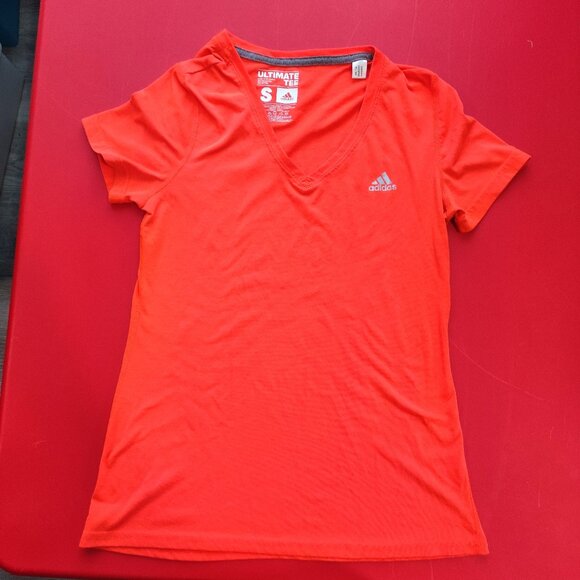 adidas Other - Adidas Climalite Ultimate Tee orange men's size S